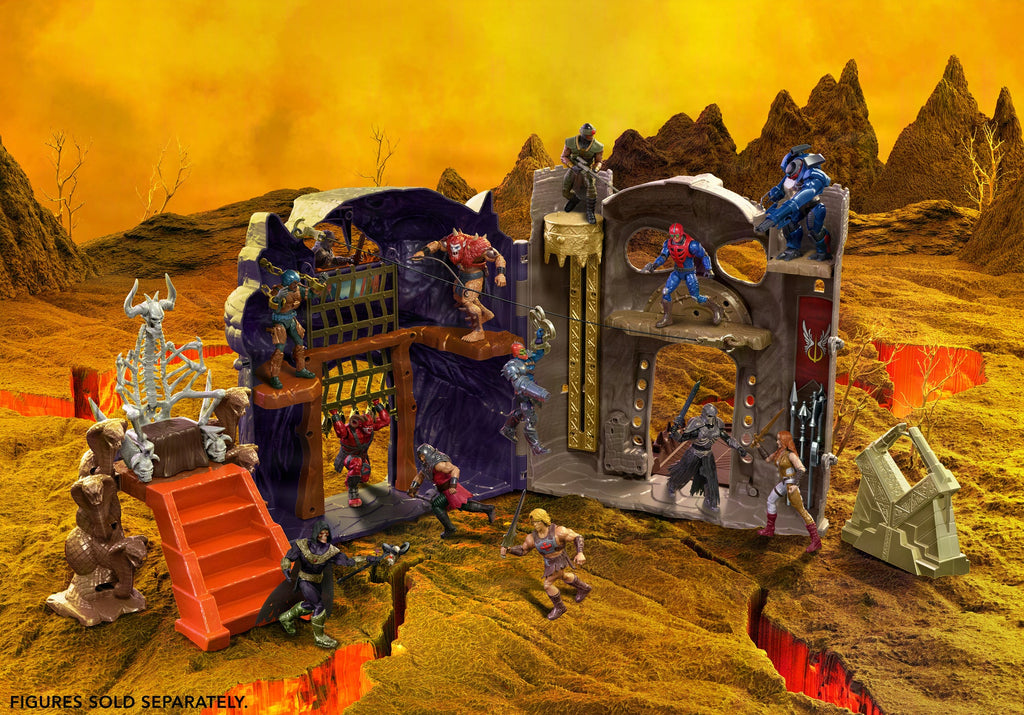 Masters of the Universe Filme Conjunto de Brinquedo Conjunto de Jogo 2 em 1 de Eternia