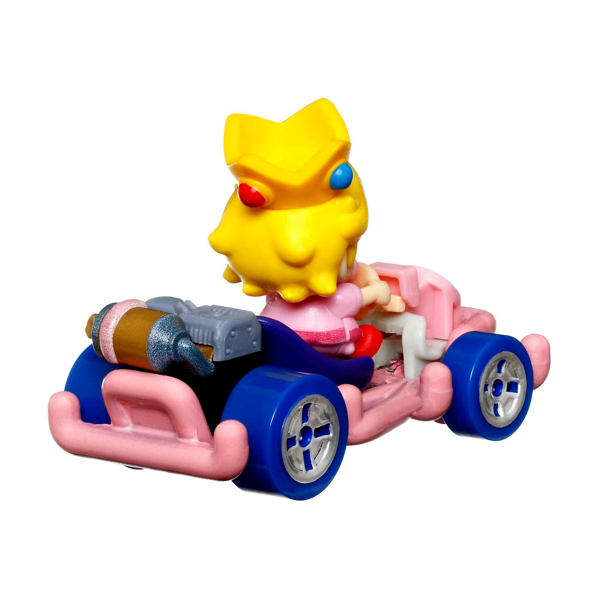 Hot Wheels Mario Kart Vehículo de Juguete Baby Peach Pipe Frame