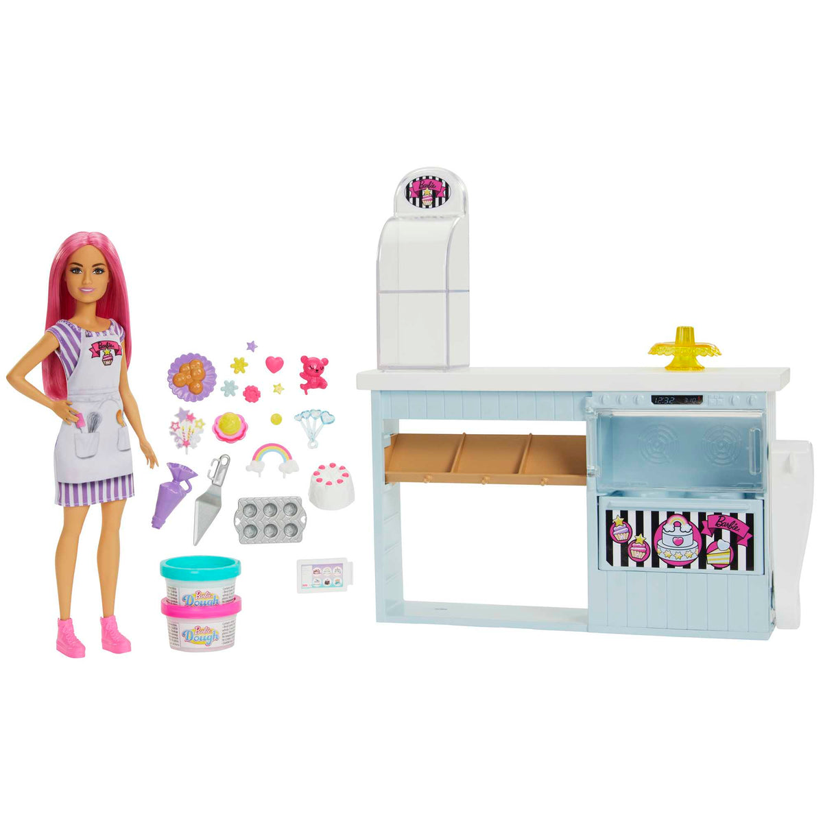 Barbie Profesiones Set de Juego Repostería para Decorar