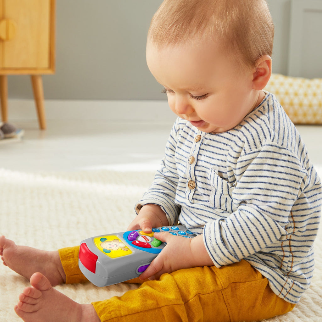 Fisher-Price Ríe y Aprende Juguete para Bebés Control Remoto De Perrito