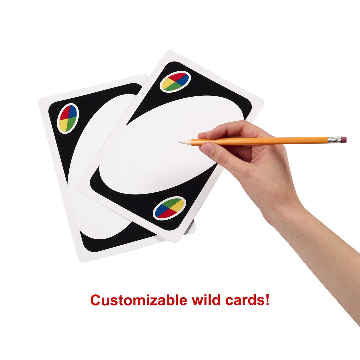 UNO Giant Sized Card Game, Game For Family Night, 108 Oversized Cards