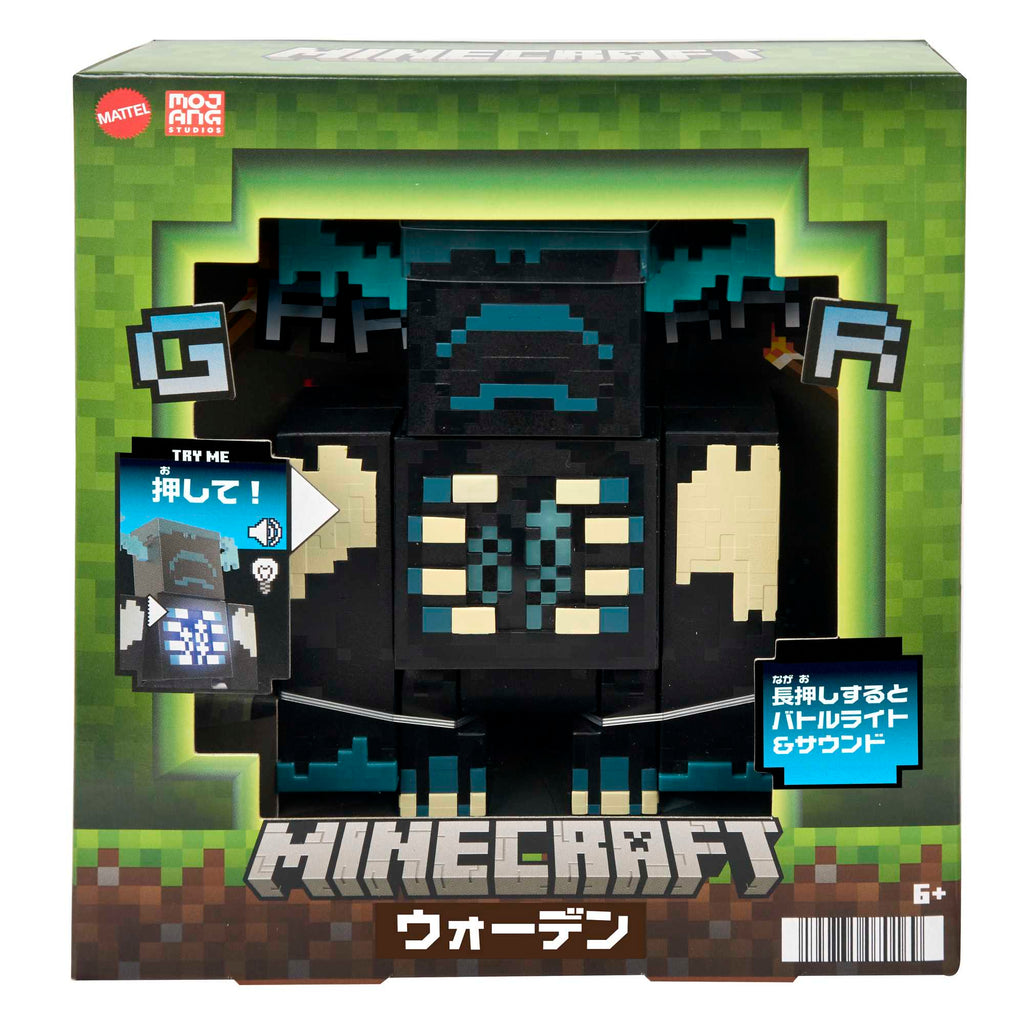 Minecraft-Figurine de Gardien Avec Lumières, Sons et Accessoires