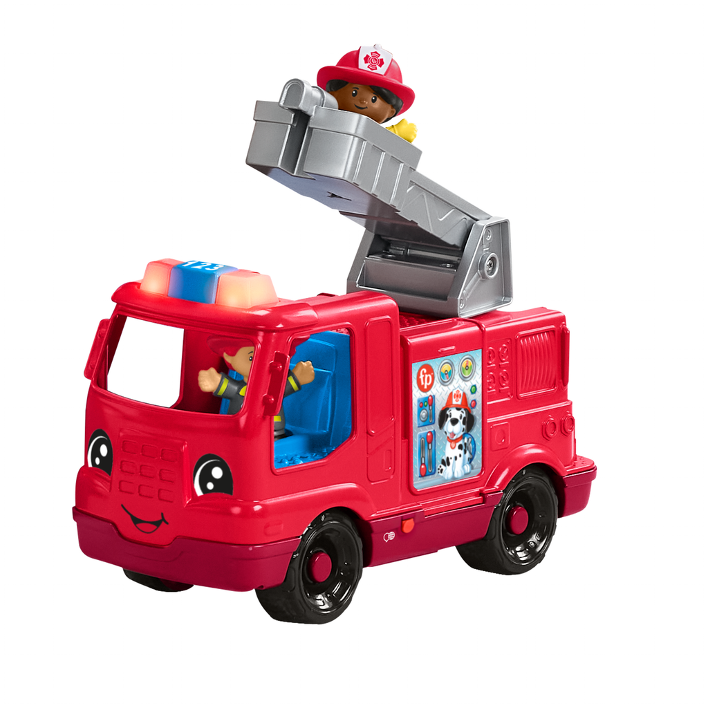 Little People Brinquedo para Bebês Caminhão de Bombeiros Médio