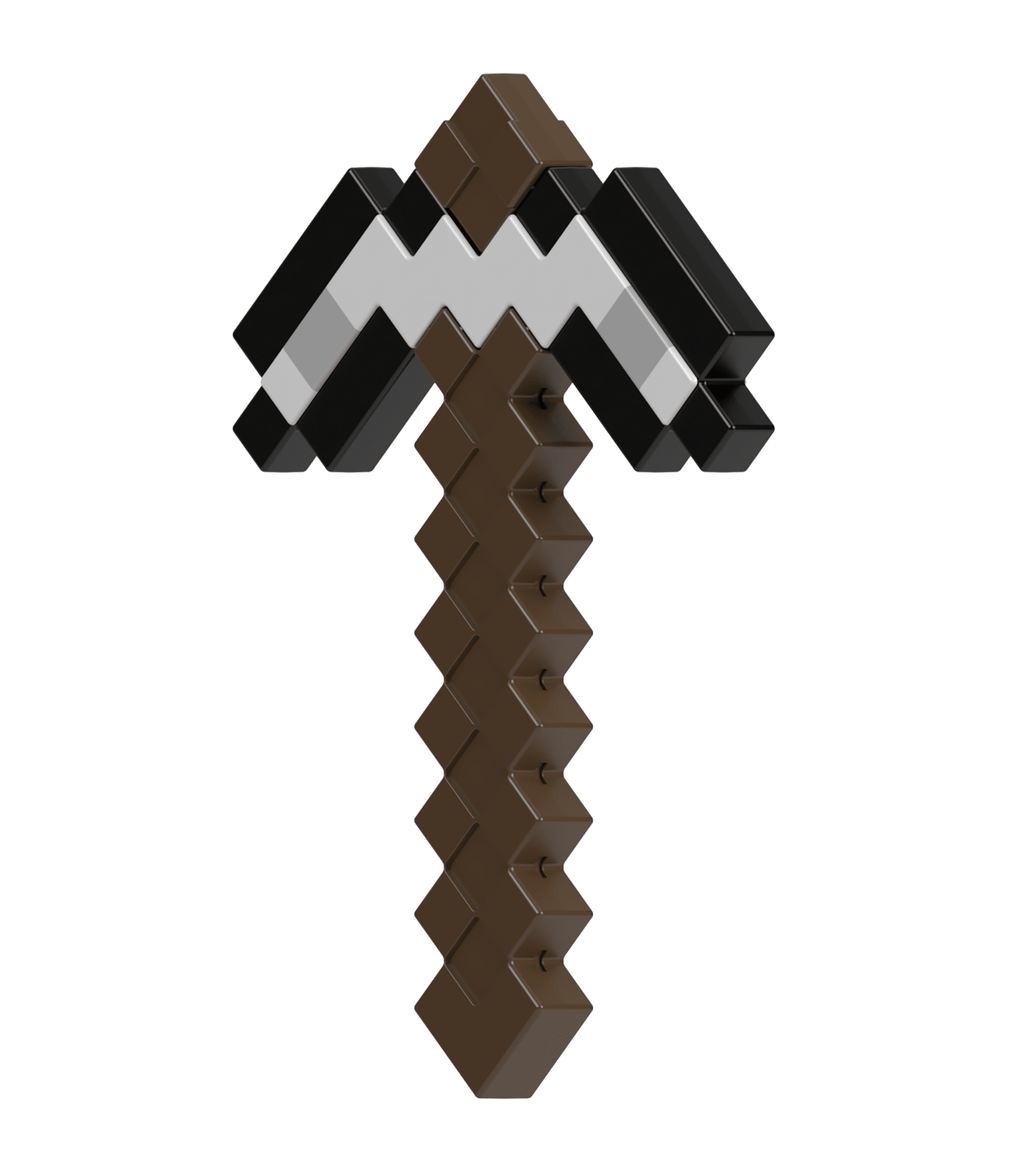 Minecraft Role-Play Toy Accessory Collection, Pixelated Design