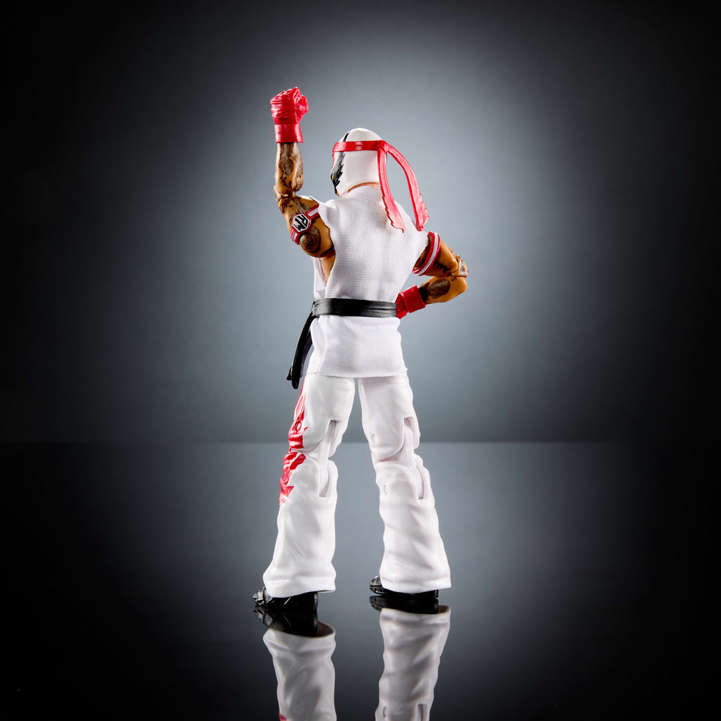 Wwe X Street Fighter  Figurine Articulée Rey Mysterio