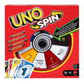 UNO Spin Card Game For Kid, Adult & Family Nights, Classic Play With Spinner