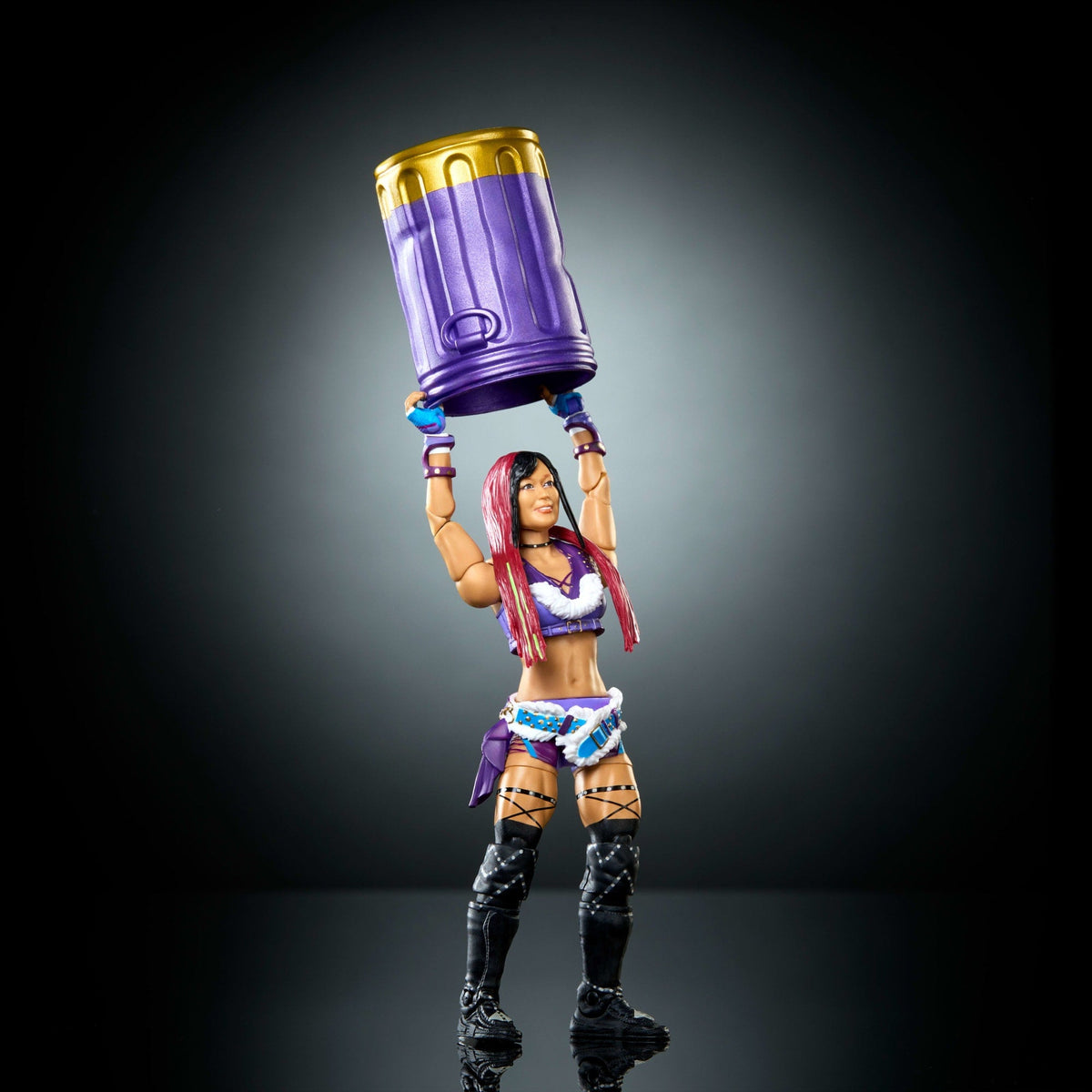 WWE Elite Iyo Sky Action Figure, Series #122 Set, 6-Inch Collectible With Articulation & Accessories