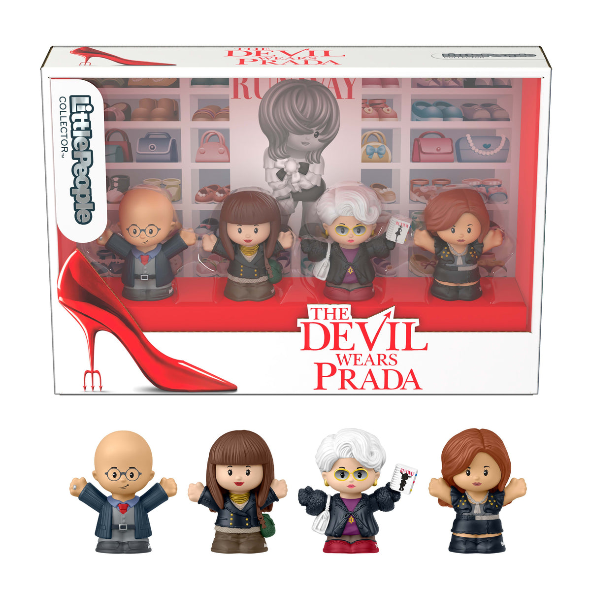 Little People Collector The Devil Wears Prada Special Edition Set For Movie Fans, 4 Figures