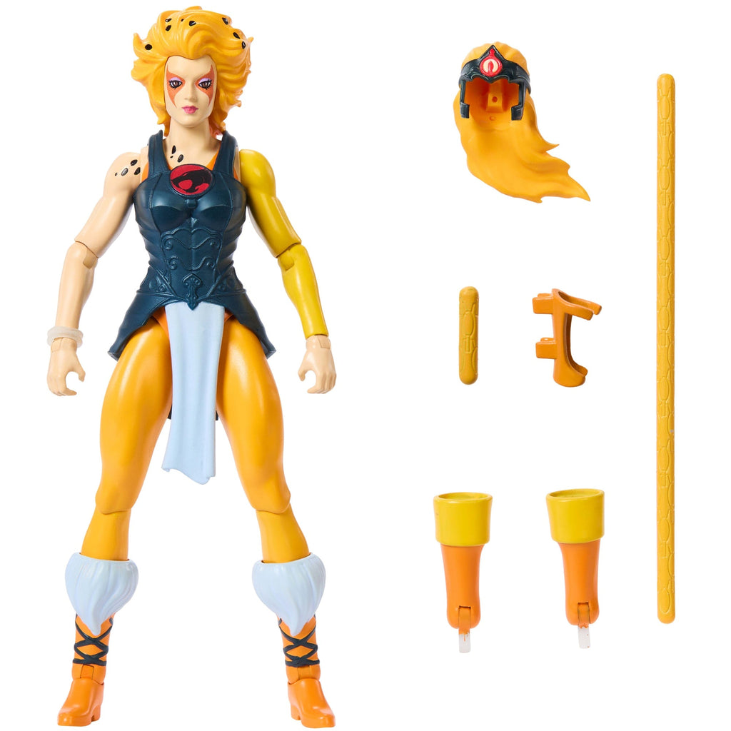 Masters Of The Universe Origins & Thundercats Cheetara Action Figure, 1980s Crossover, 5.5 inch Toy