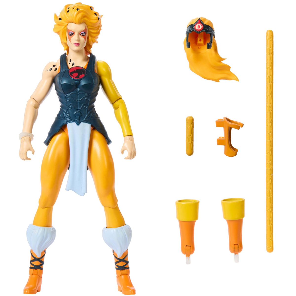 Masters Of The Universe Origins & Thundercats Cheetara Action Figure, 1980s Crossover, 5.5 inch Toy