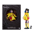 Monster High Skullector Coraline Collectible Doll in Yellow Raincoat With Cat - Sold Out