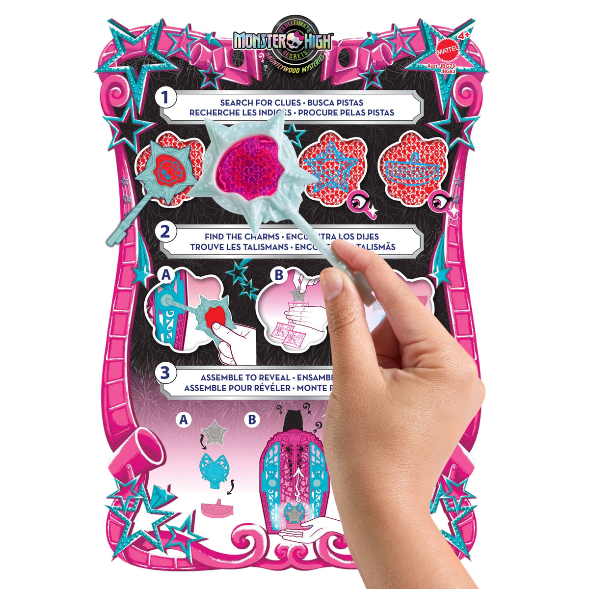Monster High-Monstrueux Secrets Catty Noir-Coffret