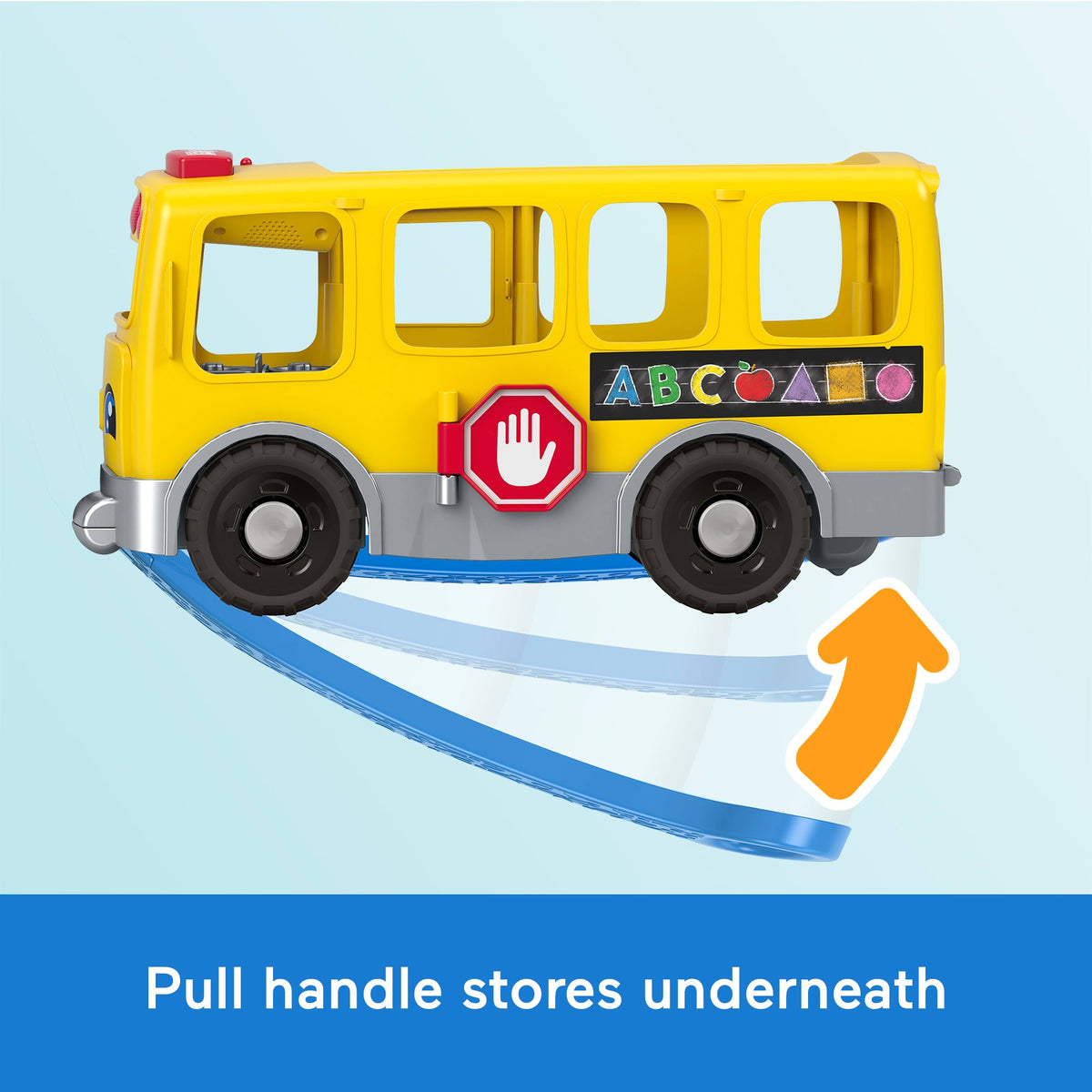 Fisher-Price Little People Big Yellow School Bus & Community Heroes Figures, Multilanguage Version
