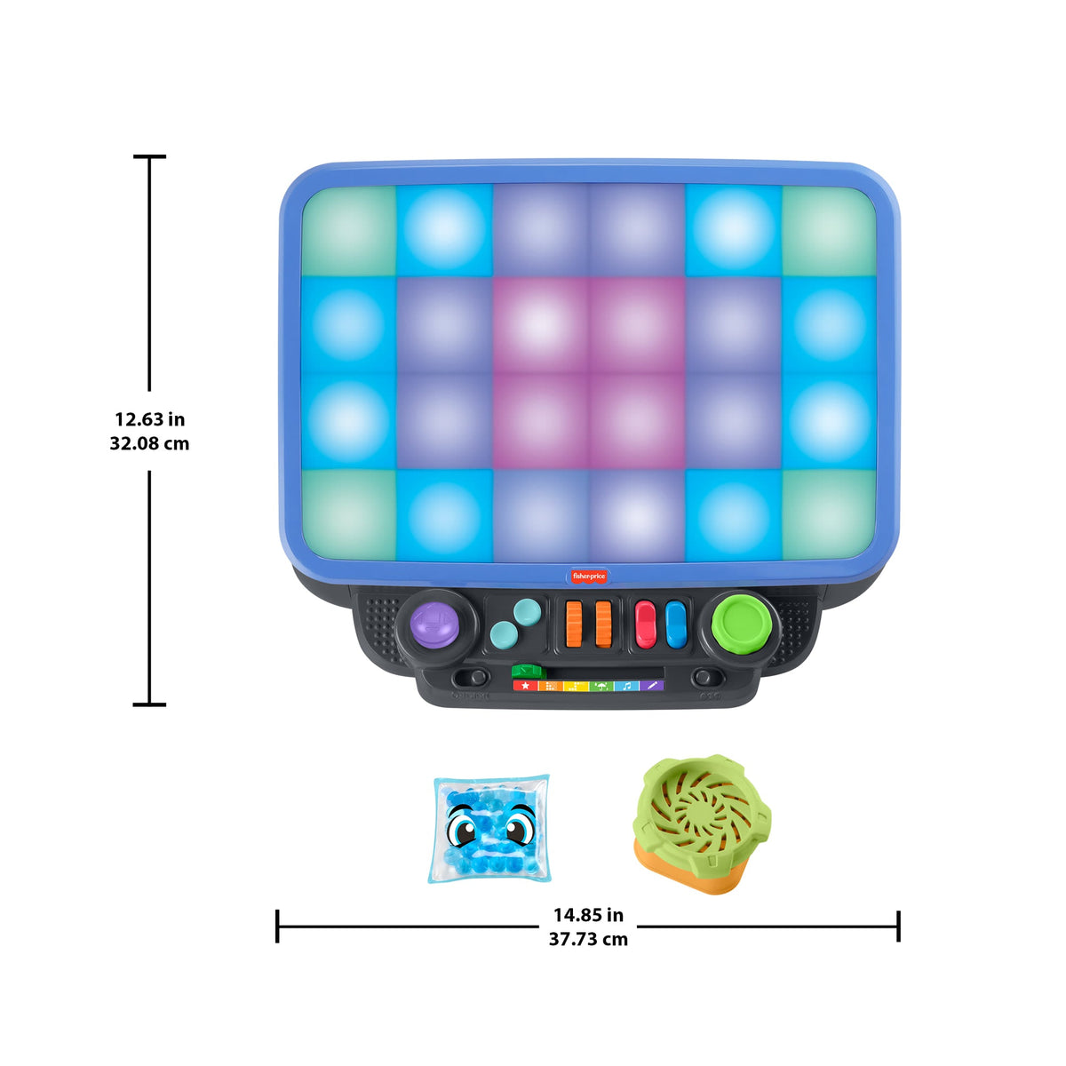 Fisher-Price Sensory Bright Light Station, Electronic Learning Activity Table For Preschool Kids