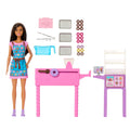 Barbie Careers Donut Shop Playset With Fashion Doll, Conveyor Belt, Accessories & Color-Change
