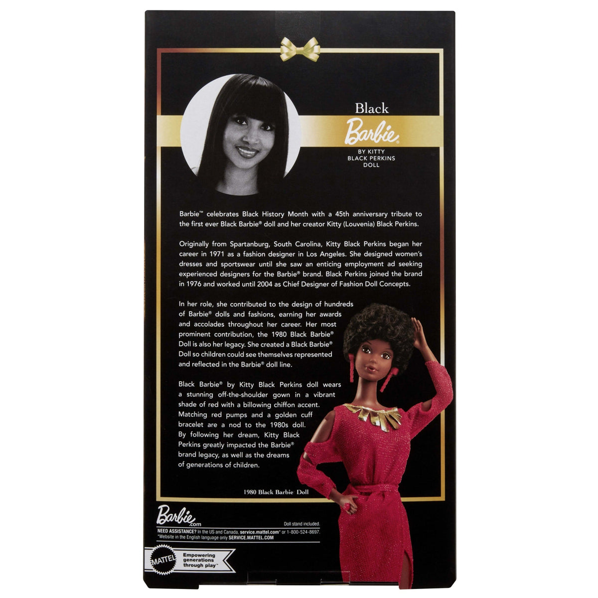 Barbie® Poupée Black Barbie® de Kitty Black Perkins