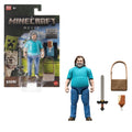 Minecraft o Filme Figura de Ação Steve de 4 polegadas