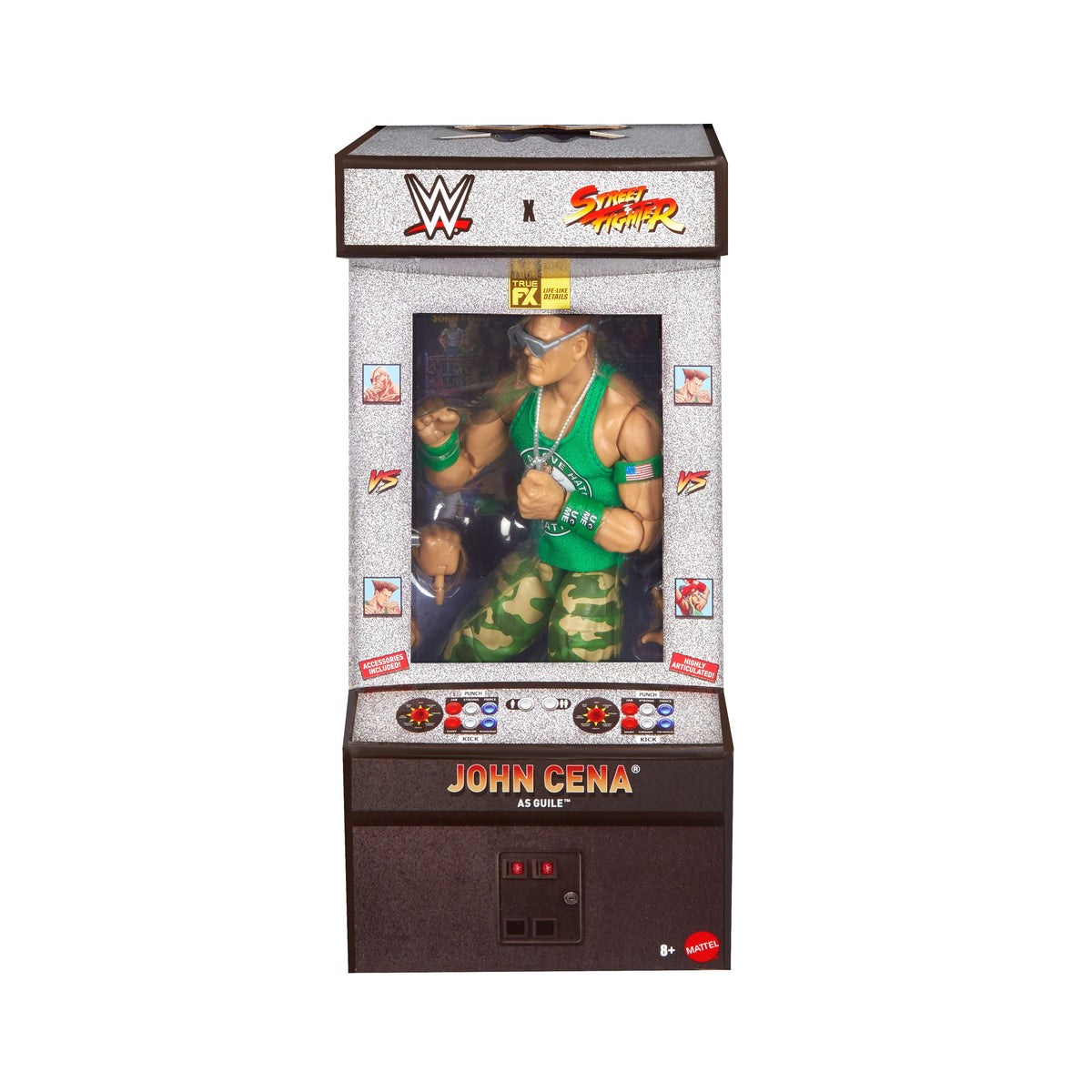 Wwe X Street Fighter  Figurine Articulée John Cena