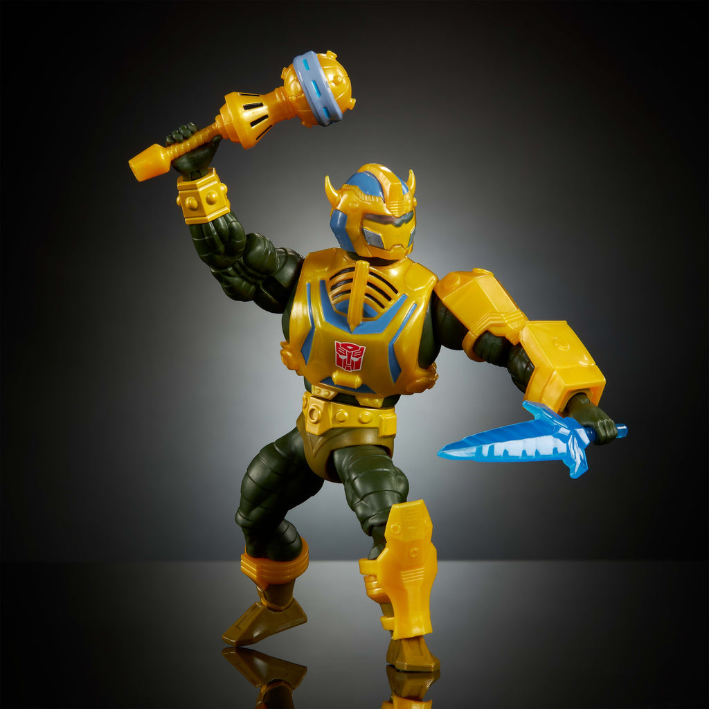 Masters of the Universe Origins Figura de Acción Man-At-Arms Armadura Bumblebee