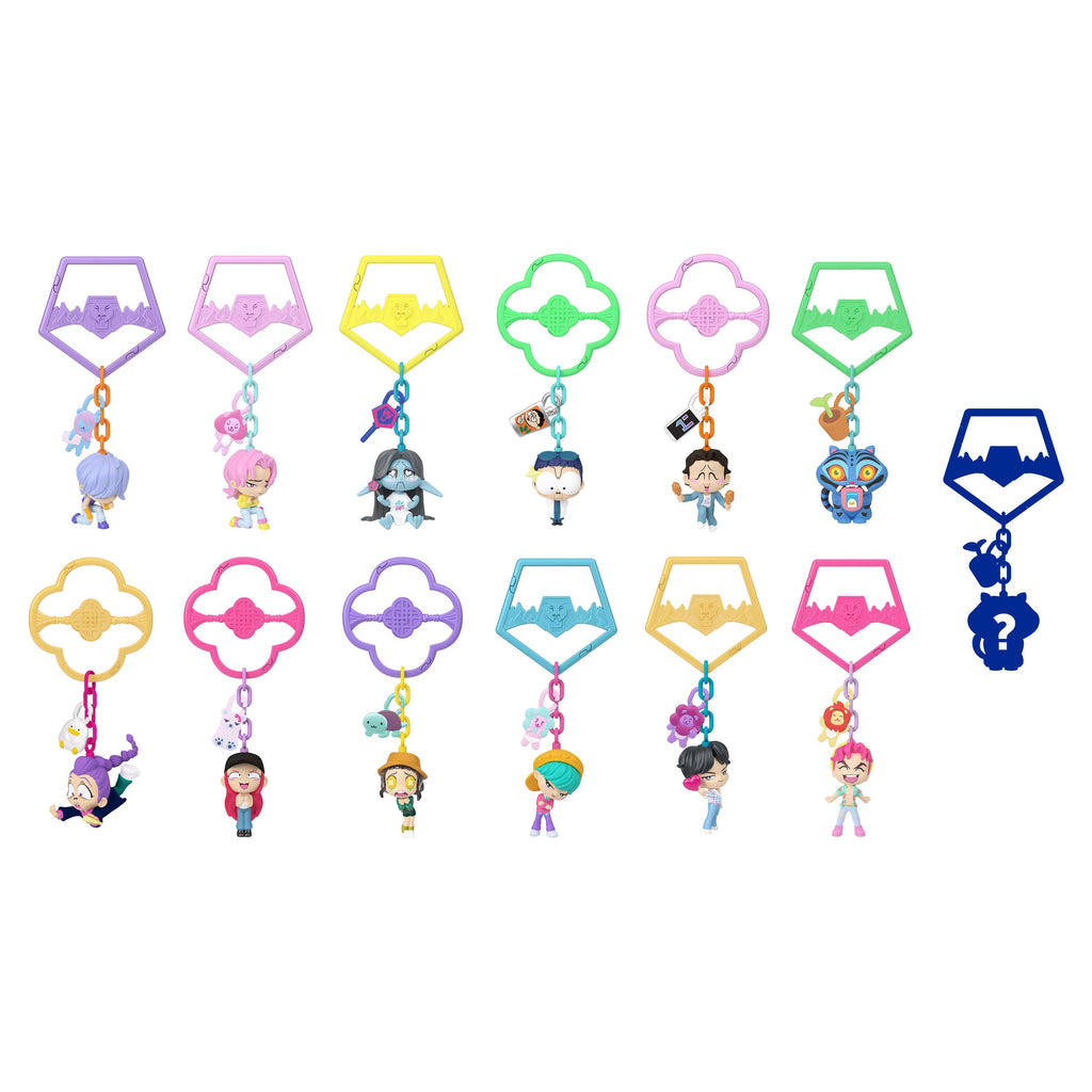 KPop demon Hunters, Mini-Figurines de Collection en Porte-Clés, Huntr/X, Saja Boys, derpy, Sussie et Accessoires