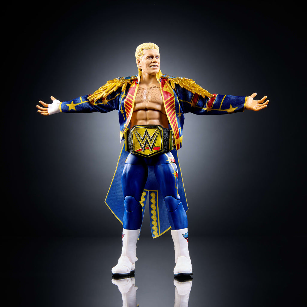 WWE Ultimate Edition Action Cody Rhodes Figure & Accessories Set, 6-Inch Collectible Superstar