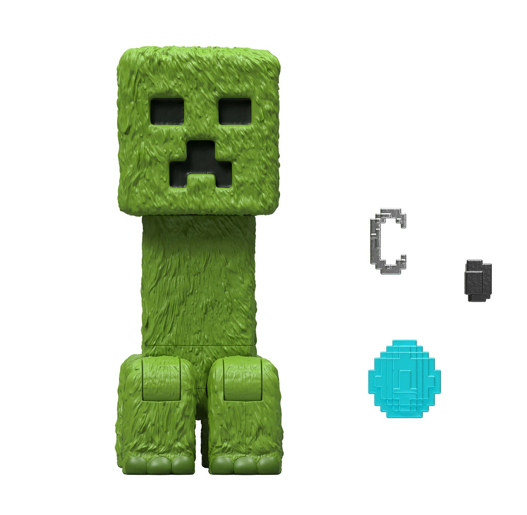 Minecraft La Película Figura de Acción Creeper de 4 pulgadas