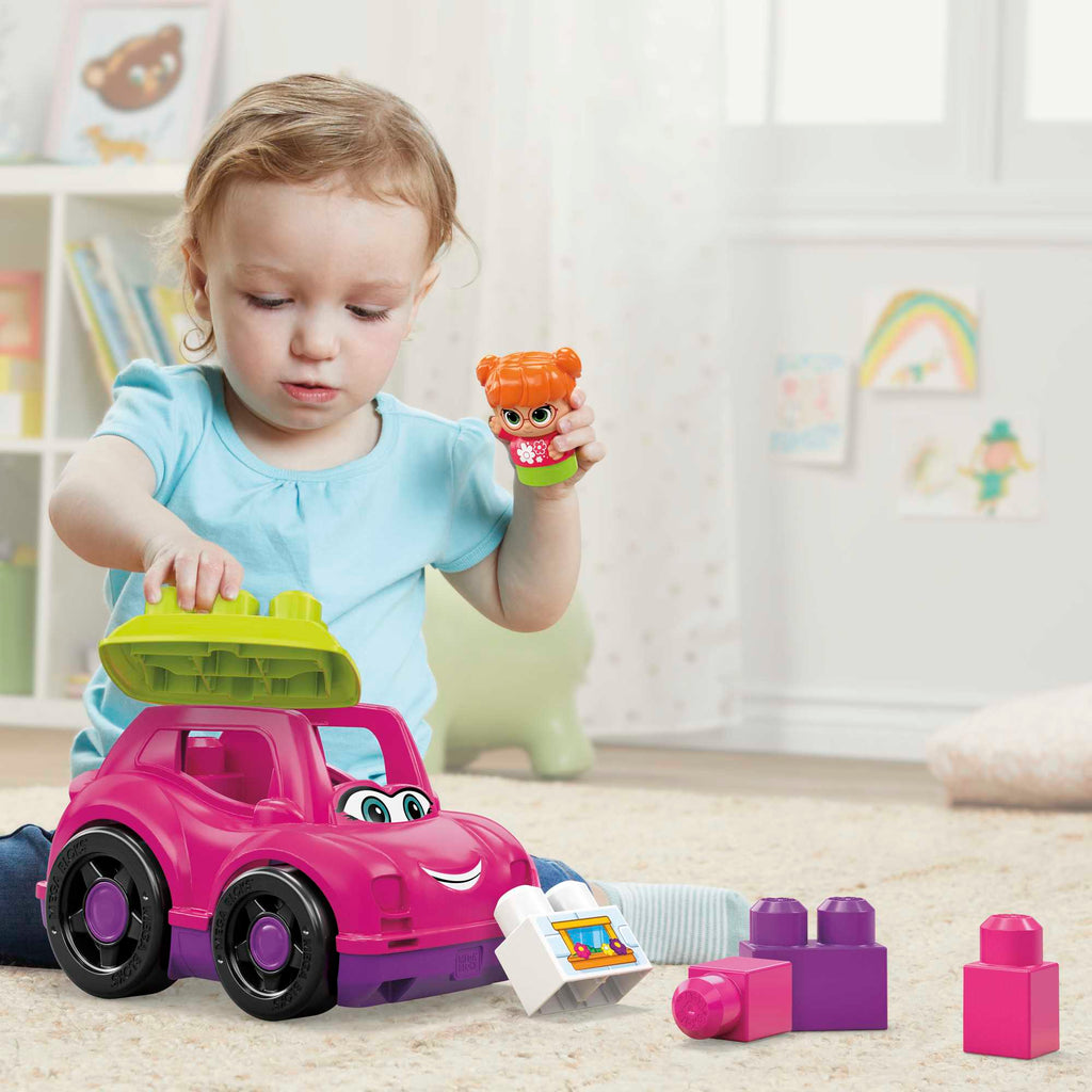 Mega Bloks Juguete de Construcción Pequeño Vehículo Convertible de Catie