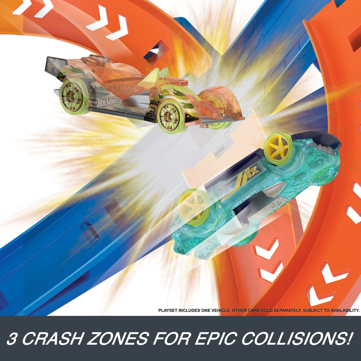 Hot Wheels Action Spiral Speed Crash