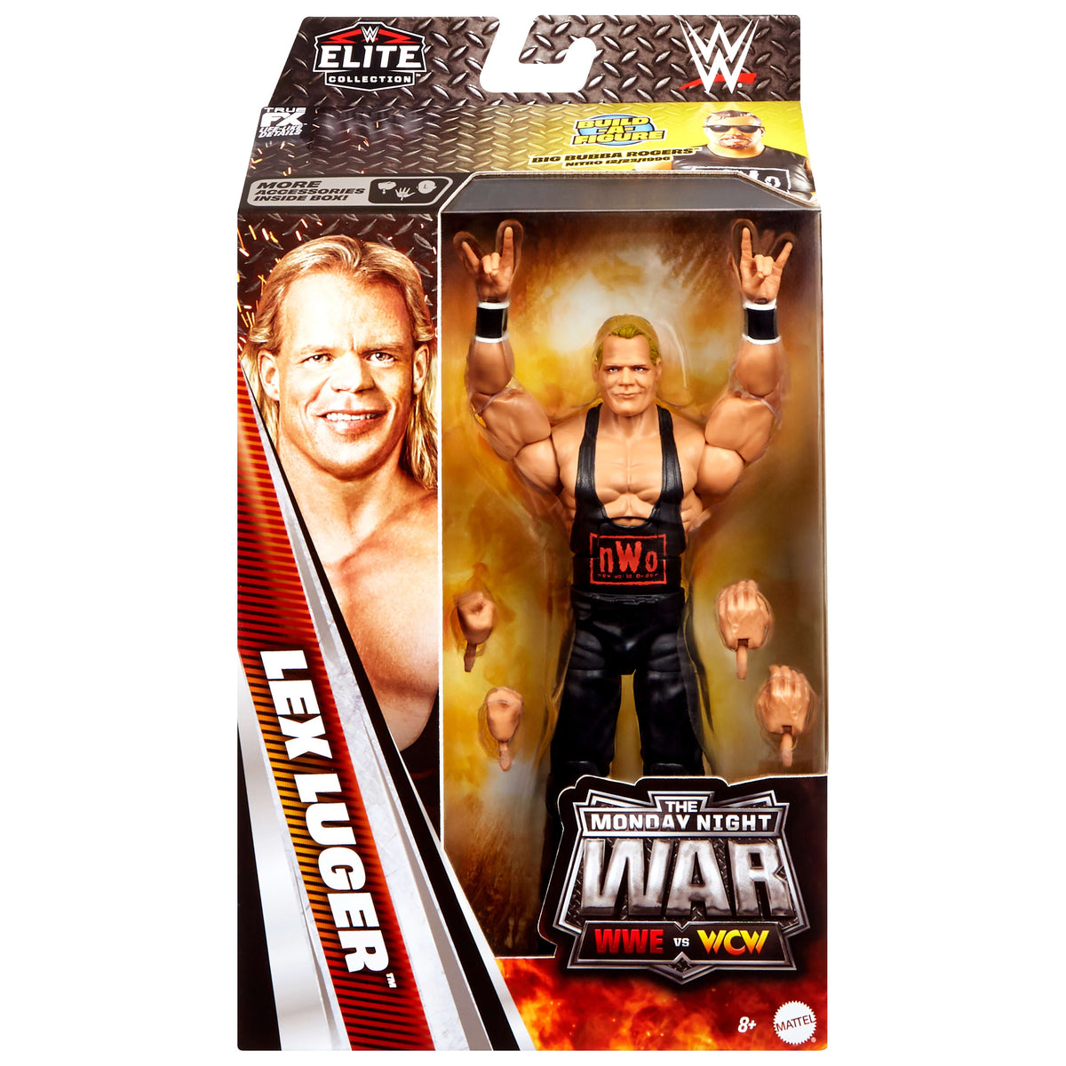 Wwe-Figurine Articulée Lex Luger Pillman Monday Night War-15 Cm