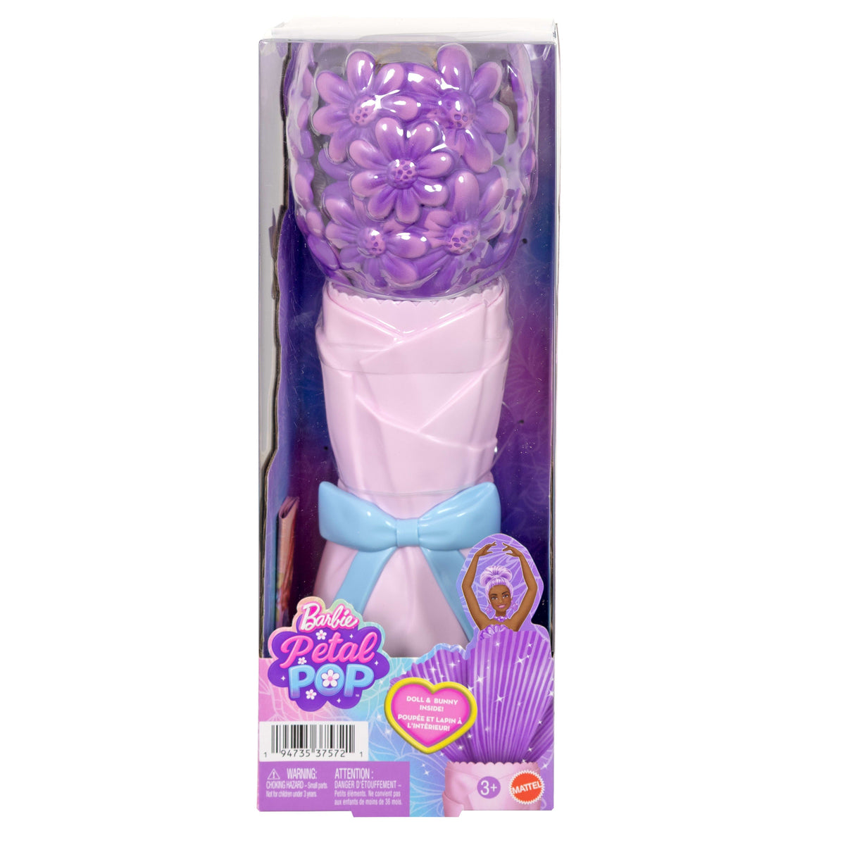Barbie Petal Pop Boneca Barbie Reveal Margarida Roxa