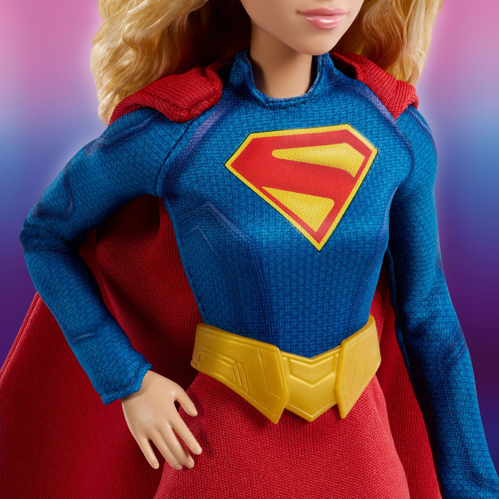 Barbie-Poupée Barbie Supergirl-Avec Costume de Super‑Héroïne et Cape