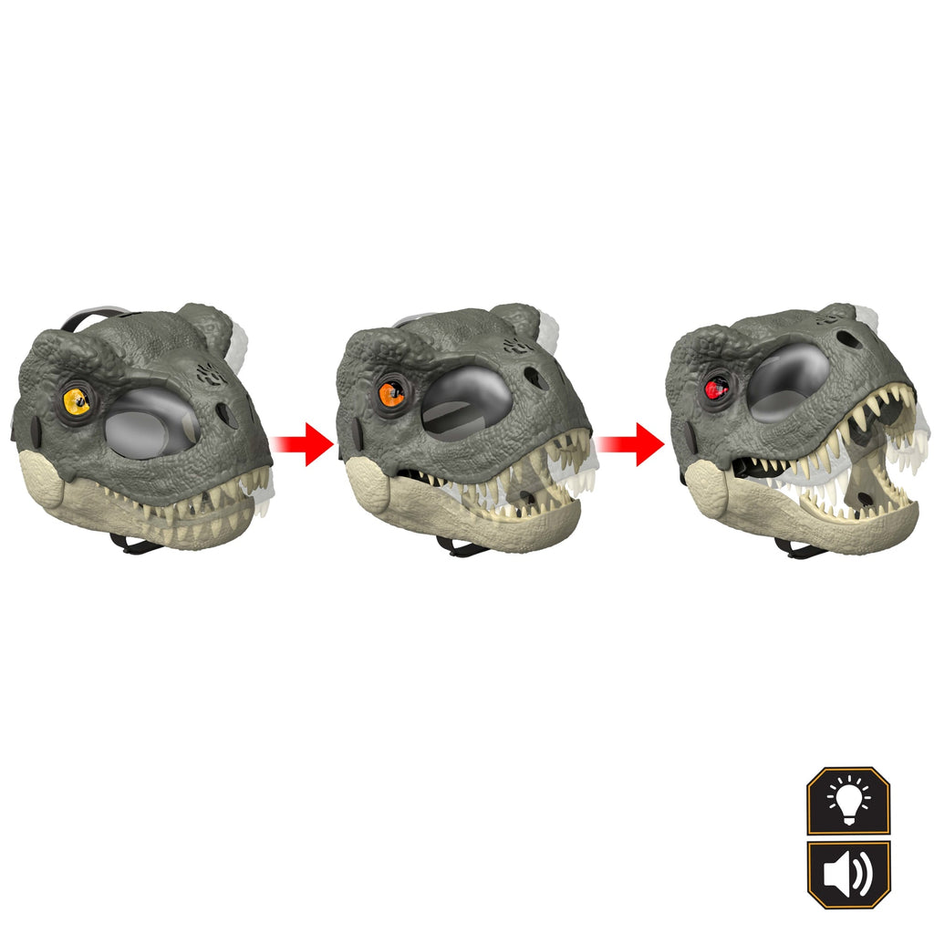 Jurassic World Brinquedo Rebirth Máscara Luxo
