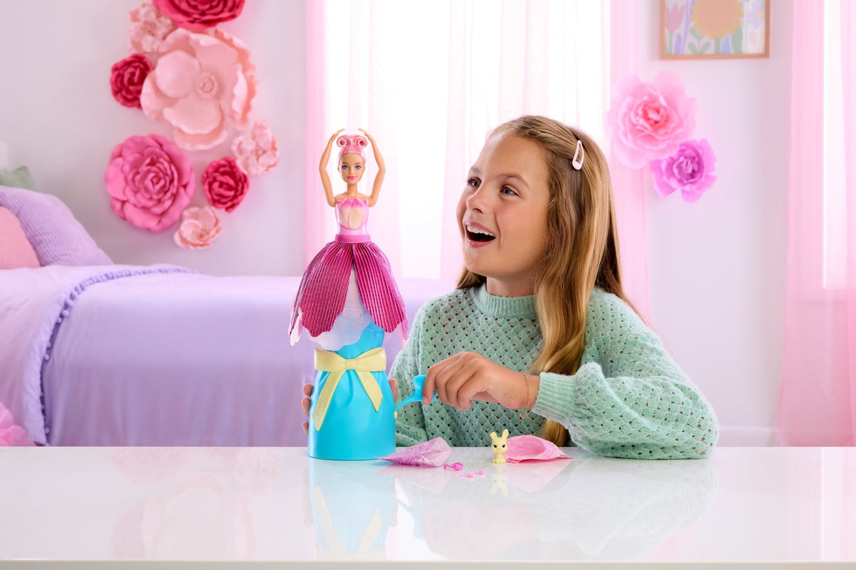 Barbie Reveal Petal Pop Tulipan Rosa