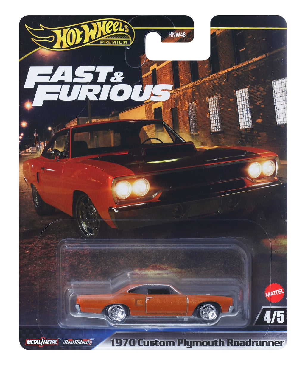 Hot Wheels Cars, Premium Fast & Furious Car For Adult Collectors