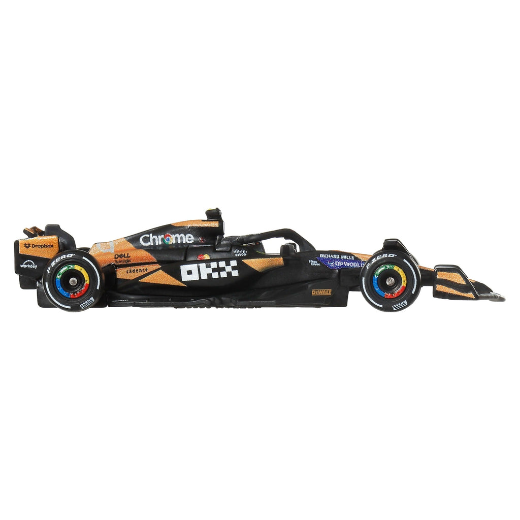 Hot Wheels Collector Veículo de Coleção Equipe McLaren Formula 1 Lando Norris