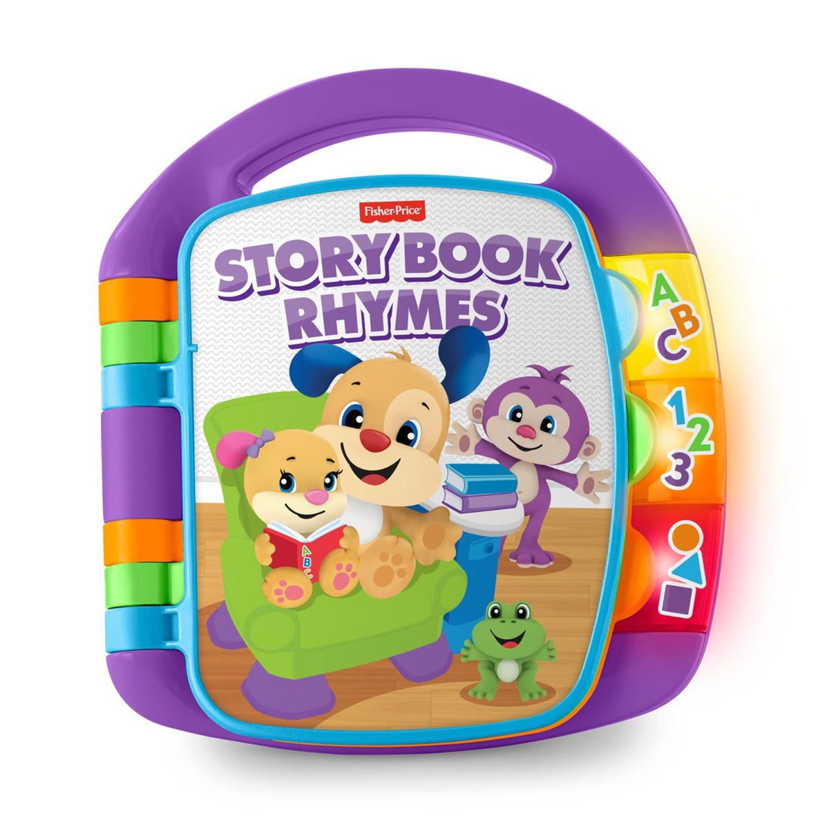 Fisher-Price Rires et Éveil Livre de Comptines