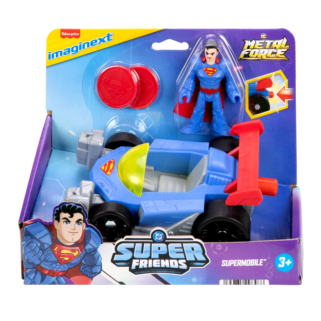 Imaginext DC Super Friends Set de Juego Superman y Vehículo
