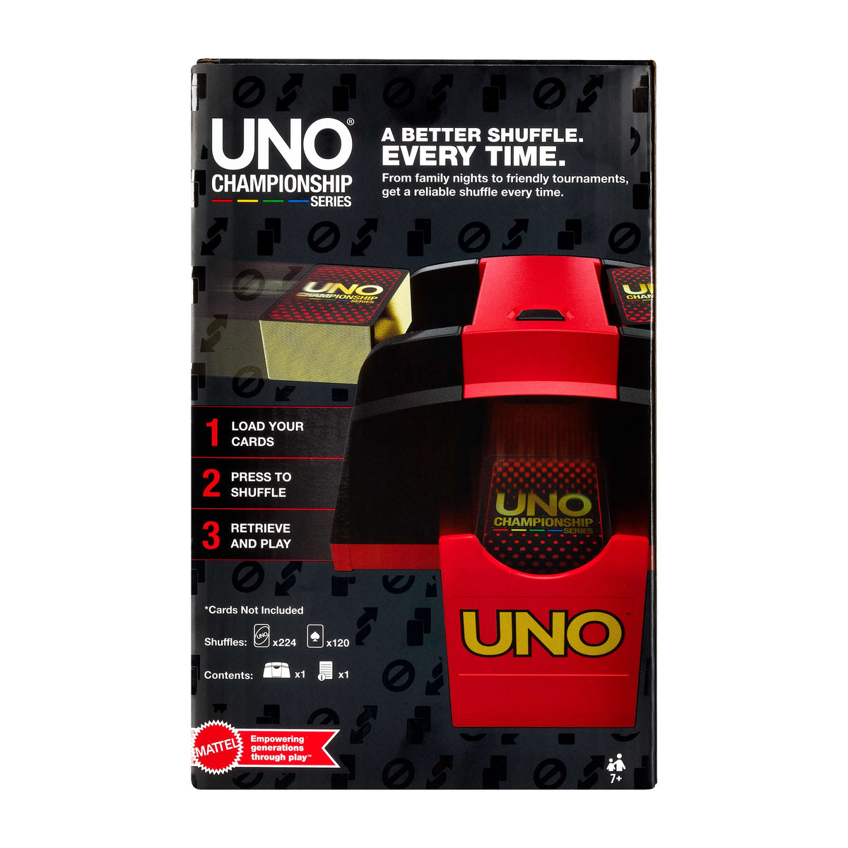 UNO Championship Series Automatic Card Shuffler For UNO Cards And Standard Decks