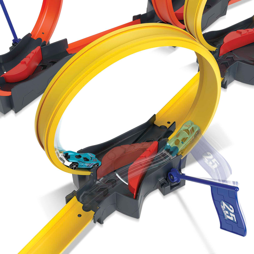 Hot Wheels Action Pista de Juguete Competencia Súper Loop