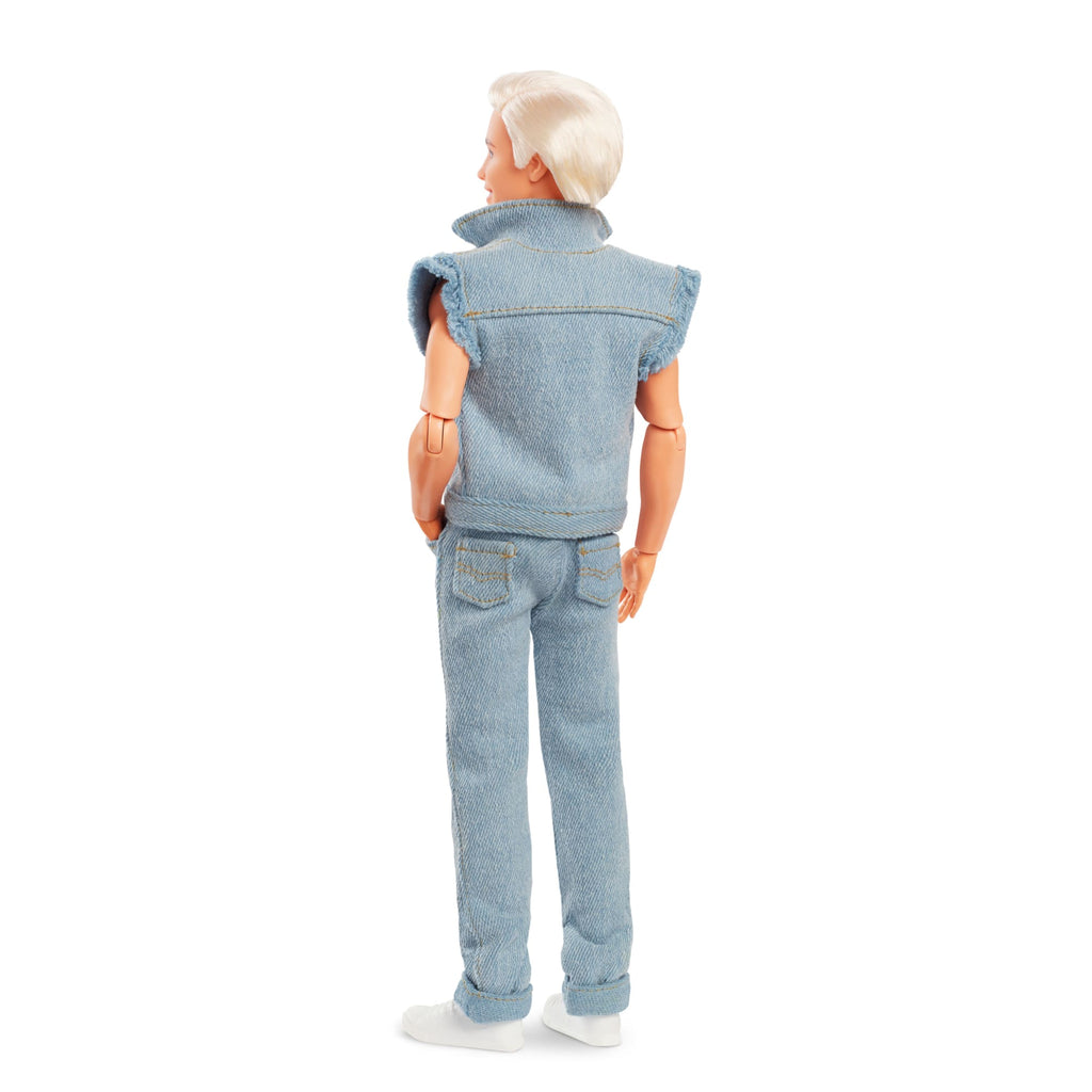 Barbie the Movie Collectible Ken Doll Wearing Denim Matching Set
