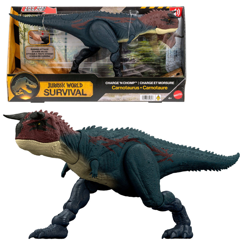 Jurassic World Dinossauro de Brinquedo Jurassic World Dinossauro Ataca e Morde