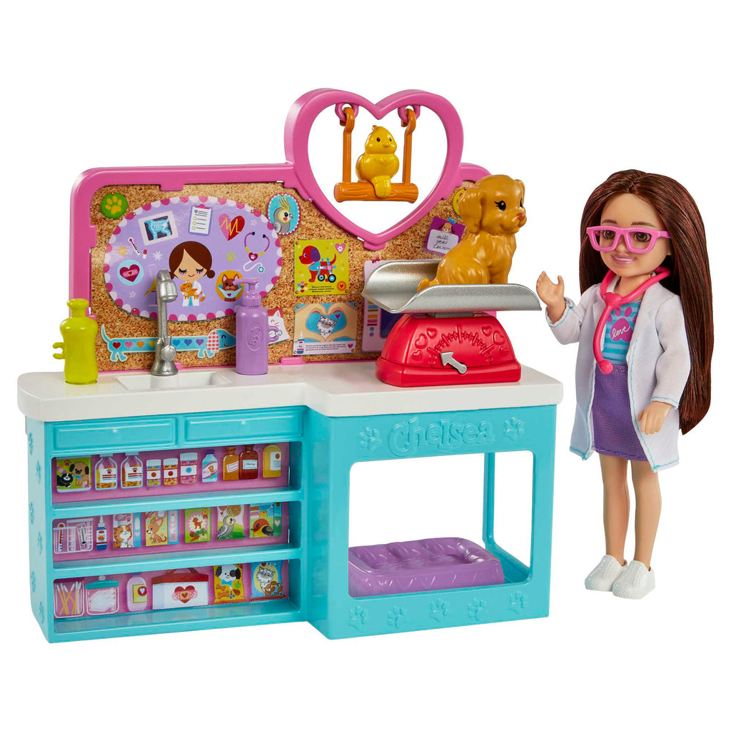 Barbie Chelsea Poupée et Coffret de Jeu