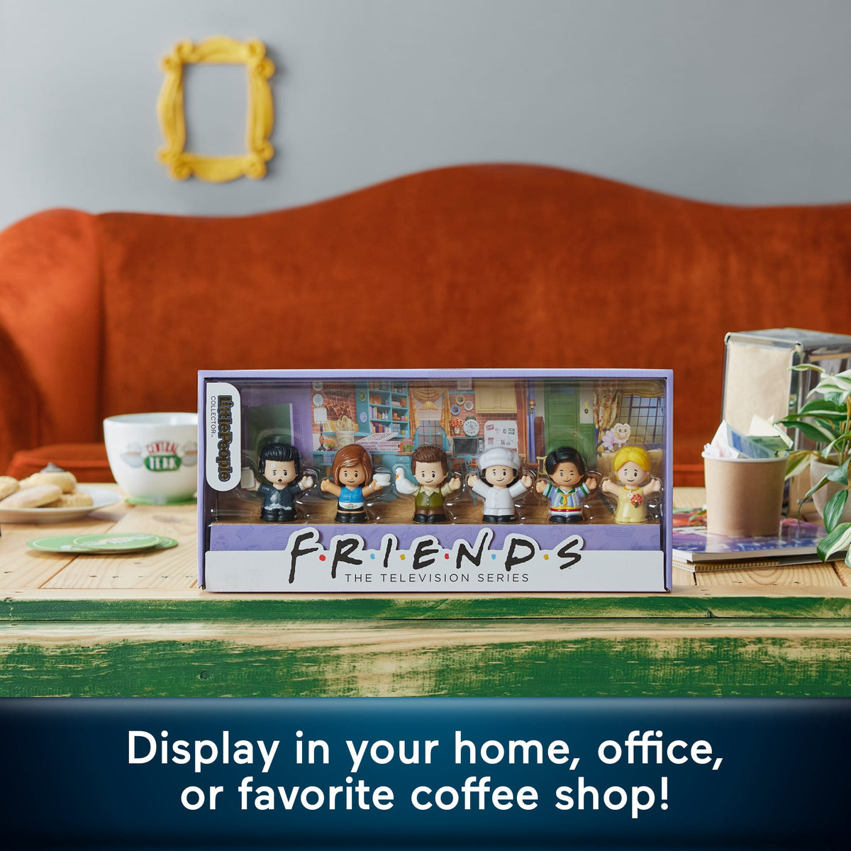 Little People Collector Friends TV Series Special Edition Set For Adults & Fans, 6 Figures