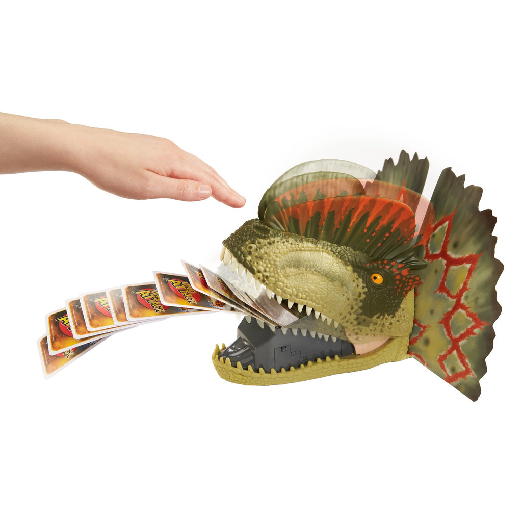 Jeu de Cartes Uno Attack™ Jurassic World Dominion Avec Lanceur de Cartes Dinosaure