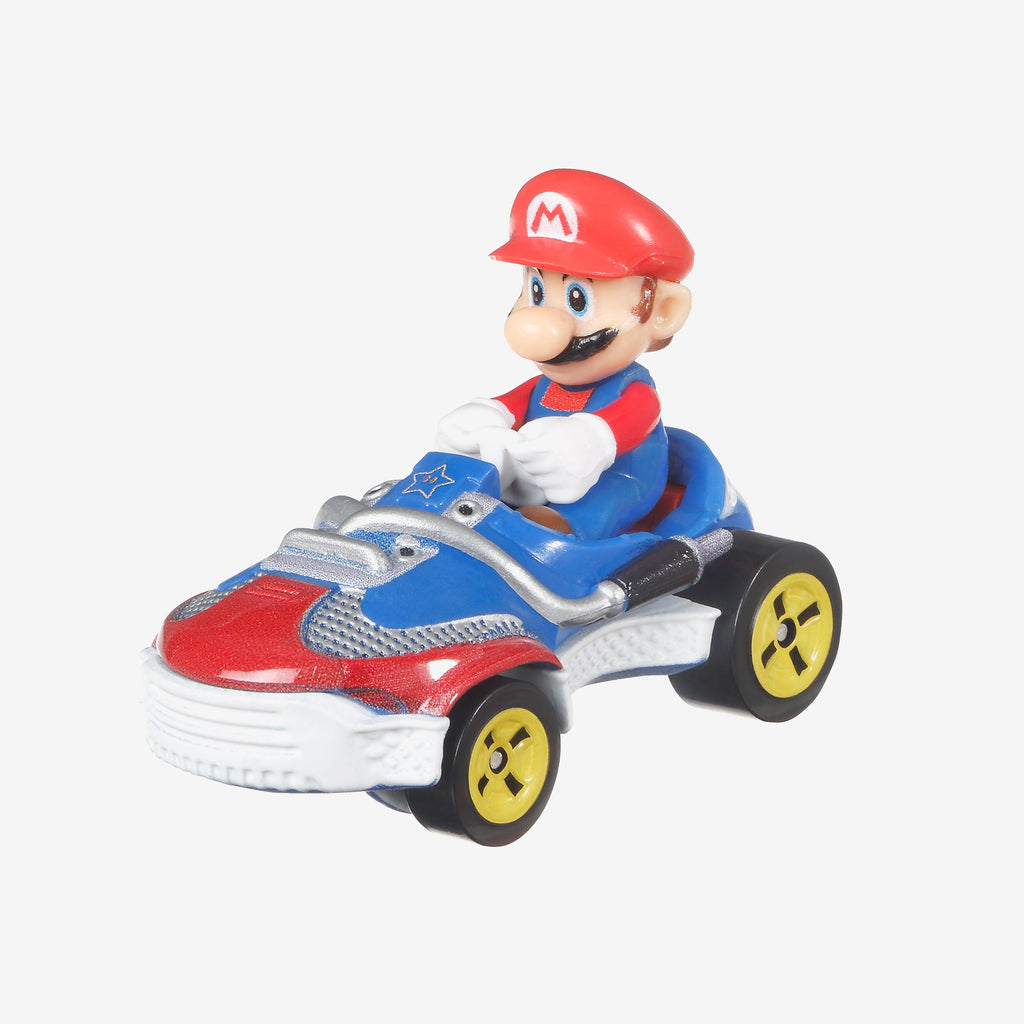 Hot Wheels Mario Kart Veículo de Brinquedo Pacote surpresa com 4 carros