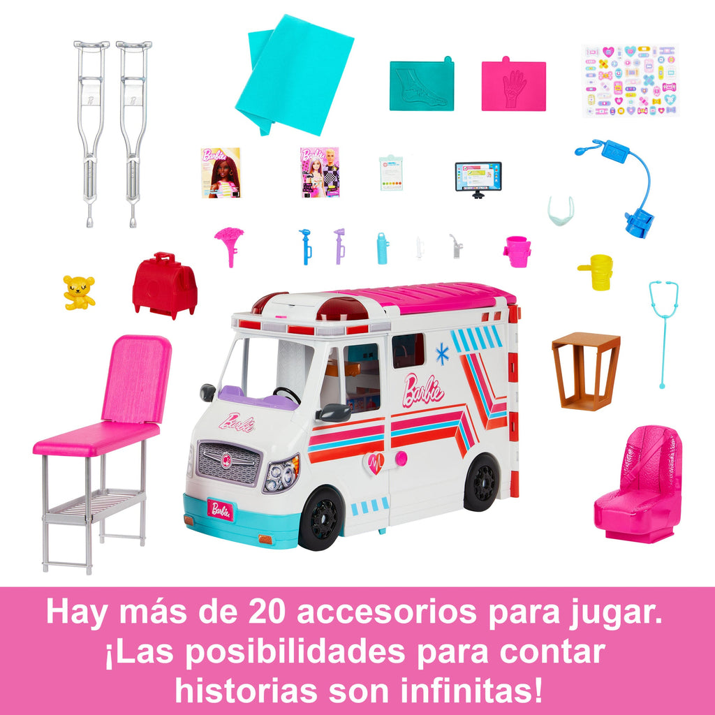 Barbie Profesiones Set de Juego Clínica de Atención Médica
