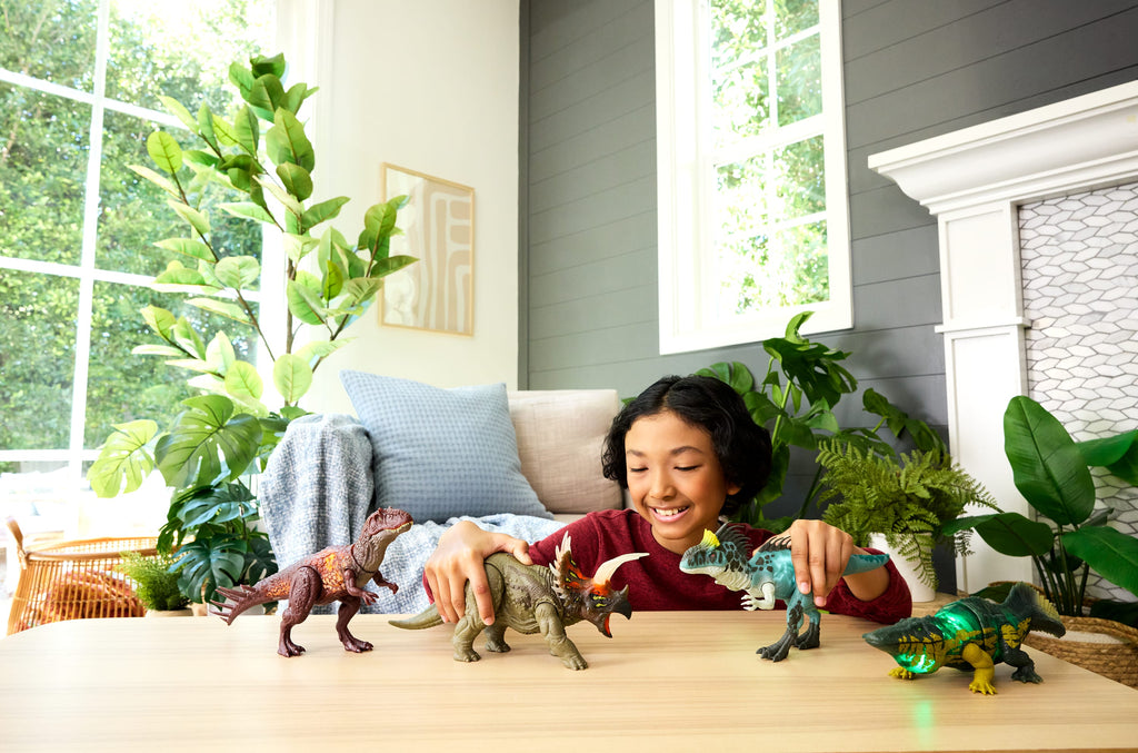 Jurassic World Stomatosuchus Rugissement Féroce Figurine Articulée