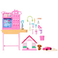 Barbie World Build-A-Doghouse Playset With Workbench, Buildable Doghouse & 15+ Accessories