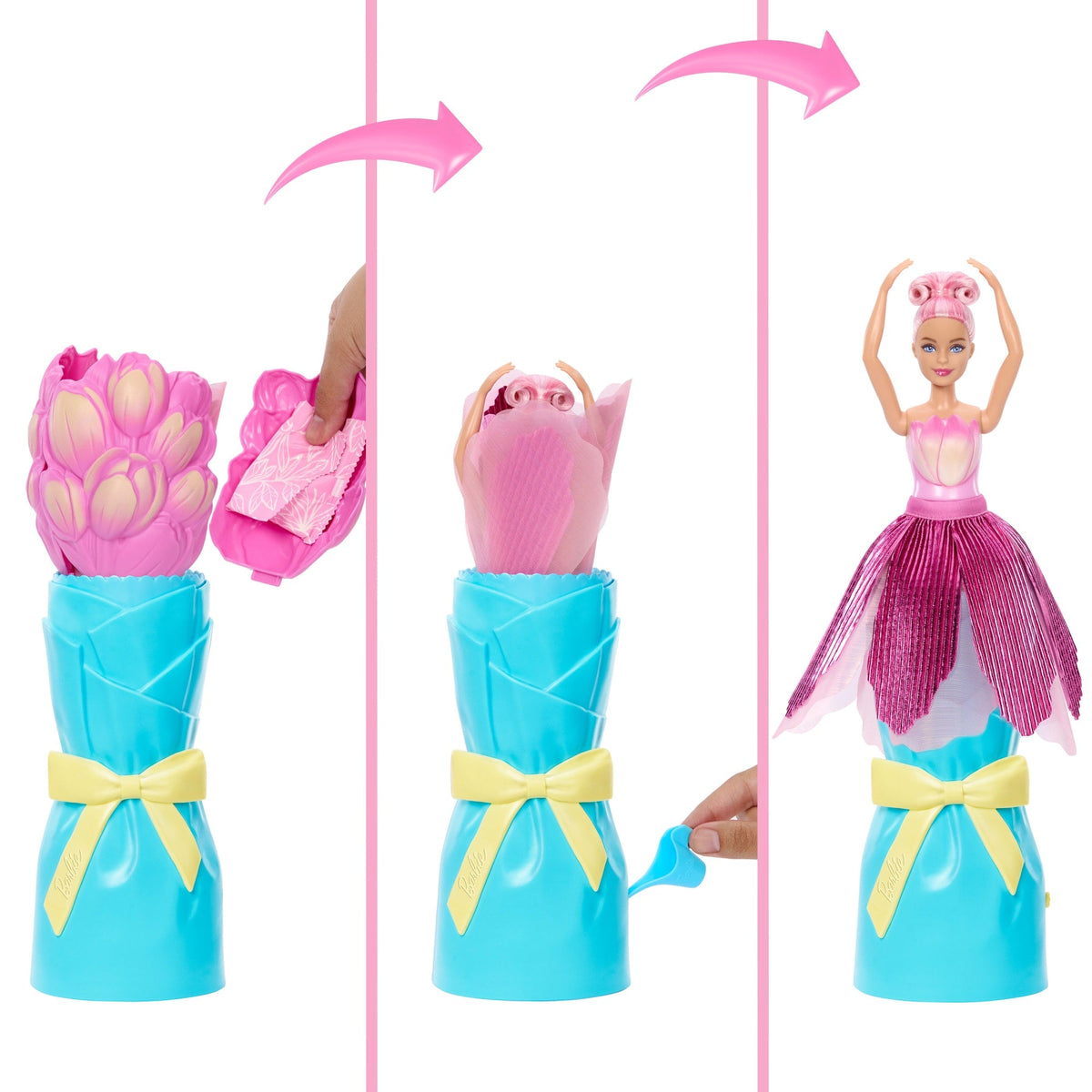 Barbie®-Poupée Pétals Pop Tulipe et Accessoires