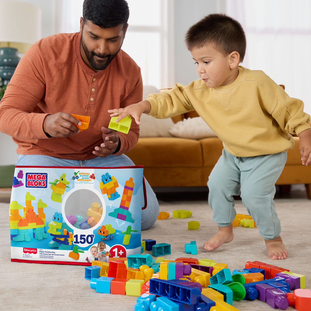 Mega Bloks Juguete de Construcción bolsa clásica de 150 bloques